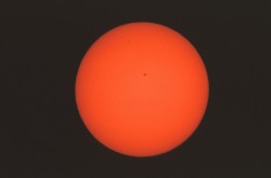 Transit of Mercury; click image for higher resolution